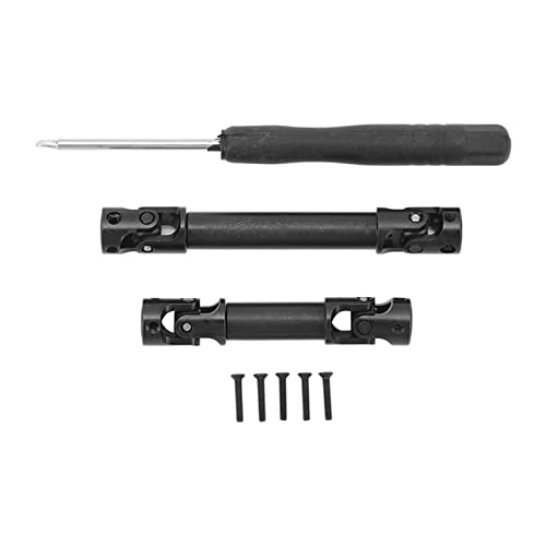 XIASABA 1/18 RC Längsantriebswelle Leichte, einfach zu zerlegende Stahl-Antriebswellen vorne und hinten für 4M 1/18 RC-Auto von XIASABA