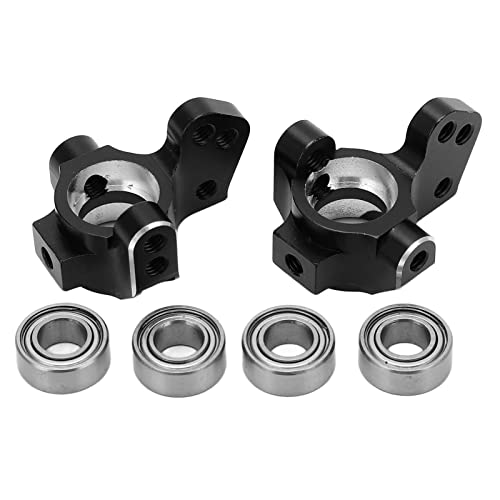 XIASABA 1 Paar Aluminiumlegierung Metall Vorderrad-Lenkbecher RC-Auto-Upgrade-Teile für 3Racing D5 1/10 Straßenauto XIASABA 1 Paar Aluminiumlegierung Metall Vorderrad-Lenkbecher RC-Auto-Upgrade-Teile für 3Racing D5 1/10 Straßenauto von XIASABA