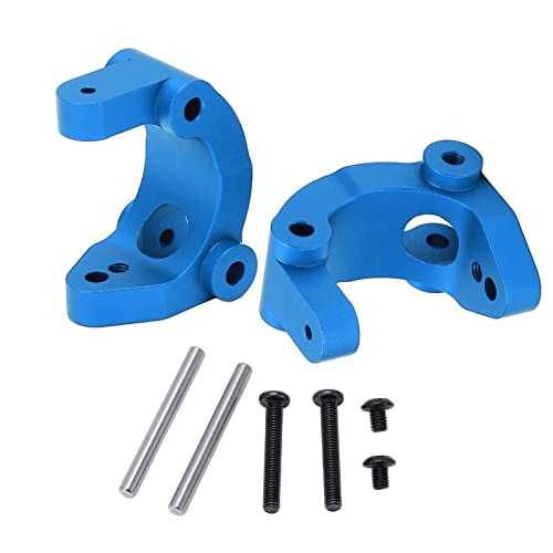 XIASABA 1 Paar RC Car C Hub Träger Metall C Block Upgrade -Zubehör für arrma 1/10 RC -Auto rot (Blau) von XIASABA