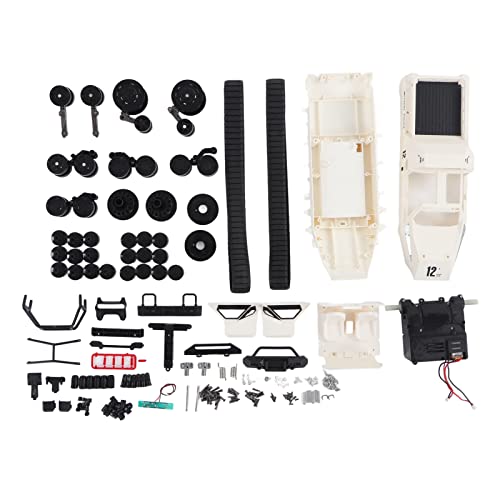 XIASABA 1:12 Remote CONTROLLE Crawler RBR/C Off Straße Hochgeschwindigkeitstank Crawler für Boy Children Grey aus Kunststoffen und elektronische Komponenten, die Spaß (White) von XIASABA