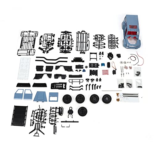XIASABA 1:12 Scale Offroad RC Truck mit G500 Form Design Anti -Slip -Gummi -Reifen leicht zu montieren Fernbedienungsauto ideal für alle Terrain -Abenteuer (MN86KS) von XIASABA
