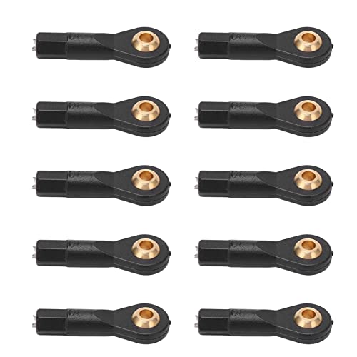 XIASABA 10PCS RC -KONTREIGENSTEUB Kube M3 BEISCHEN STEIL -Endkugelgelenk für 1/10 1/12 Leichte Verschleißfestkaste genaue Größe von XIASABA
