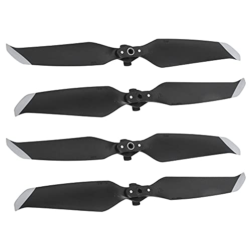 XIASABA 2 Paar RC-Drohnenpropeller, Ersatzzubehör, Ersatzteile, passend für Air 2 7238F (Silberdekor) von XIASABA