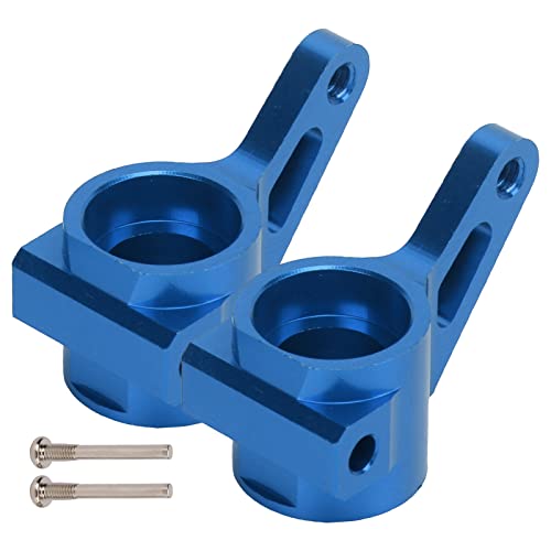 XIASABA 2 Stück RC-Auto-Lenkbecher aus Aluminiumlegierung, Zubehör für Traxxas 1/10 Drag Slash 1967, Blau (Blue) von XIASABA