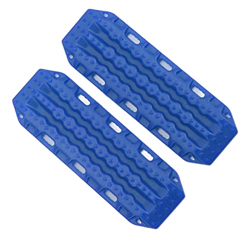 XIASABA 2 Stück RC Sand Leiter Kunststoff Rückgewinnung Rampe Board für Axial SCX24 1/24 RC Raupen und 1/24 1/18 RC Auto Upgrade Teile Orange (Blue) von XIASABA