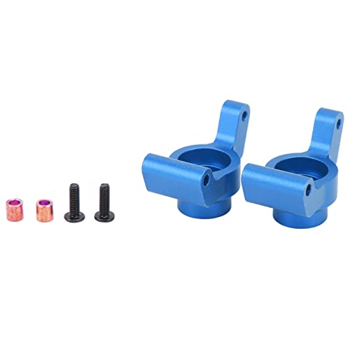 XIASABA 2PCS Aluminum Alloy RC Rear Stub Axle Carrier for Remo Smax 1621 1625 1631 1635 1651 1655 A2505 1/16 RC Car Blue (Blue) von XIASABA