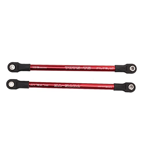 XIASABA 2PCS Aluminum PUSHRODS FÜR E REVO Summit REVO 1/10 RC -Auto -Autometall -Push -Stangen mit Plastikbuchseersatzteilen von XIASABA
