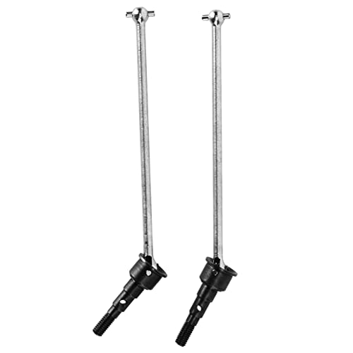 XIASABA 2PCS Metall RC CVD -Antriebswellen Universal Sturdy Stall RC Accessoires für Hobao 10SC 1/10 RC Short Card Mini Sttttt von XIASABA