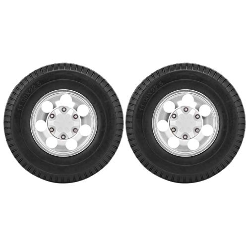 XIASABA 2PCS RC -Vorder Aluminium -Legierung Hubs 7 Speichen für 1/14 RC -Auto von XIASABA