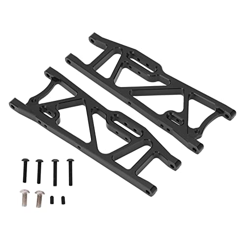 XIASABA 2PCS RC hintere untere Aufhängung Schwenk arm Aluminium Legierung für ARRMA 6S Karton 1/8 fern gesteuertes Auto schwarz (Schwarz) von XIASABA