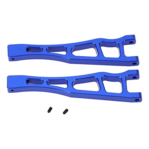 XIASABA 2PCS vordere obere Suspensionsarme Aluminiumlegierung RC Swing Arms für arrma 1/8 6s Karton 1/8 Fernbedienungssteuerauto Schwarz (Blue) von XIASABA
