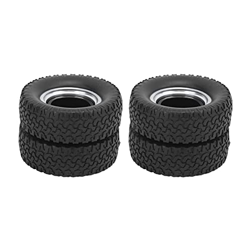 XIASABA 2PCS vorne/hinterer Gummi -Lader - Reifen mit CNC -Aluminiumfehlern für 1/14 RC Traktor von XIASABA