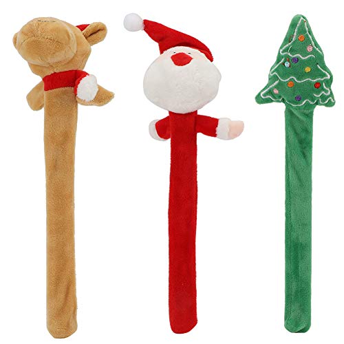 XIASABA 3-teiliges Set Weihnachtsmann-Hirsch-Armbänder zum Schlagen des Handgelenks, ideale Weihnachtsfeier-Dekoration und spielzeug für Kinder, nimmt XIASABA 3-teiliges Set Weihnachtsmann-Hirsch-Armbänder zum Schlagen des Handgelenks, ideale Weihnachtsfeier-Dekoration und spielzeug für Kinder, nimmt von XIASABA