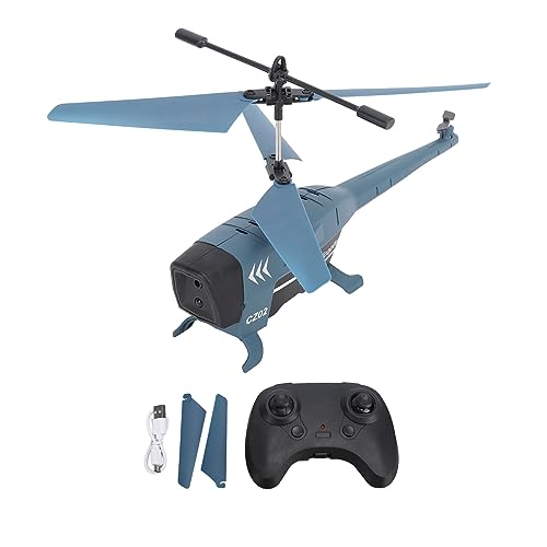 XIASABA 3.5 Kanal Fernbedienung Hubschrauber mit intelligenter Hindernisvermeidung und LED -Leuchten für Fliegenspaß in Innenräumen von XIASABA