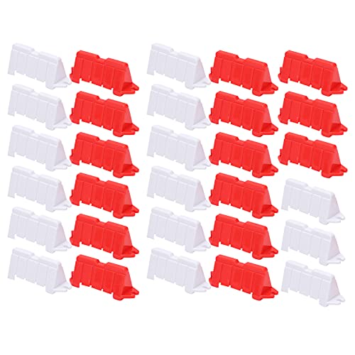 XIASABA 30 PCS Plastik RC Roadblocks Universalzubehör für Fernbedienungsauto -Drift Race von XIASABA