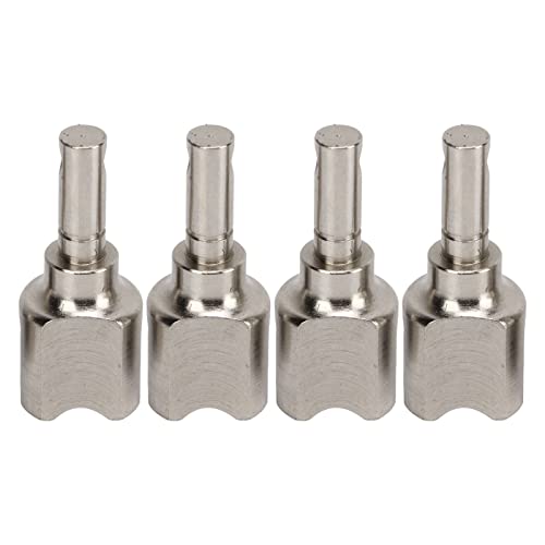 XIASABA 4 Stück RC-Differentialbecher aus Stahl, hochfester RC-Differentialanschlussbecher für ARRMA 1/7 1/8 (Silber) von XIASABA