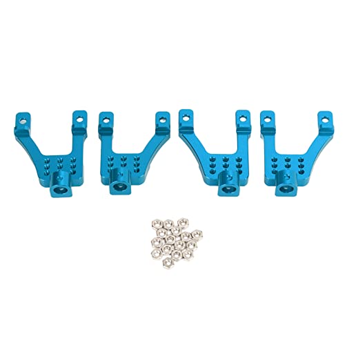 XIASABA 4PCS Kletterauto -Metall -Stoßdämpfer -Halterung für MN86 RC -Auto Ersatz -Upgrade aus hochwertiger Aluminiumlegierung Kleiner Größe Leichtes Gewicht einfach zu (Blue) von XIASABA