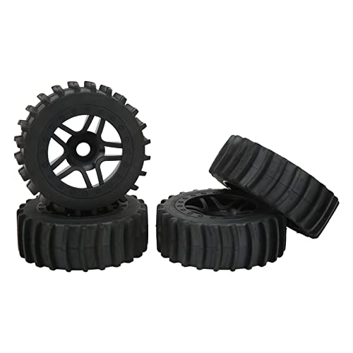 XIASABA 4PCS RC GUMBER TIRE Universal Upgrade Teile außerhalb der Straße LKW -Hub -Rad für ARRMA 1/7 1/8 1/10 RC -Auto von XIASABA