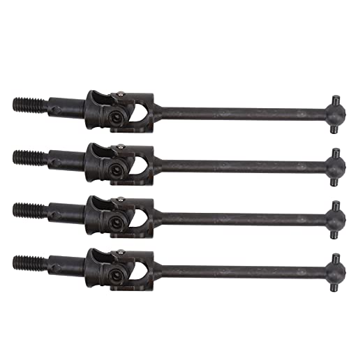 XIASABA 4PCS Stahl CVD -Antriebswellenübertragungsachse für 1/10 RC -Autos für HSP 94123 HSP 94108 HSP 94102 Schwarz (Schwarz) von XIASABA