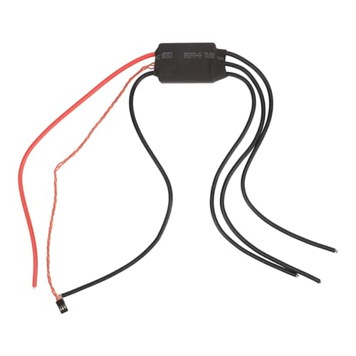 XIASABA 50A Dual Way Bidirectional RC Model Boat ESC -Ersatz für 12 25,2 V Unterwasser -Triebwerke vorwärts vorwärts -Design Verbesserung der Strommanövrierbarkeit Easy von XIASABA