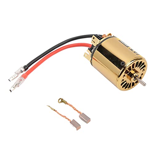 XIASABA 540PLUS V2 RC BISEMED Motor 5 -Schlitz Abnehmbares Metall für 1/10 RC Crawler Car Model Ersatzreparatur 16T Dieser Hochleistungsmotor verfügt über extrem große (13T) von XIASABA