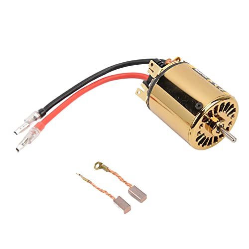 XIASABA 540PLUS V2 RC BISEMED Motor 5 -Schlitz Abnehmbares Metall für 1/10 RC Crawler Car Model Ersatzreparatur 16T Dieser Hochleistungsmotor verfügt über extrem große (16T) von XIASABA