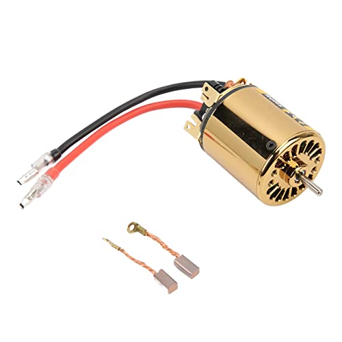 XIASABA 540PLUS V2 RC BISEMED Motor 5 -Schlitz Abnehmbares Metall für 1/10 RC Crawler Car Model Ersatzreparatur 16T Dieser Hochleistungsmotor verfügt über extrem große (20T) von XIASABA