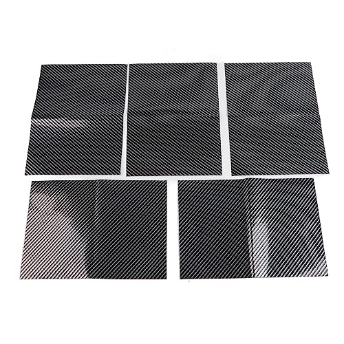 XIASABA 5PCS RC Car Wrap Film Kohlefaserstil wasserdicht für Körperschalen Motorhaube Fernbedienung XIASABA 5PCS RC Car Wrap Film Kohlefaserstil wasserdicht für Körperschalen Motorhaube Fernbedienung von XIASABA