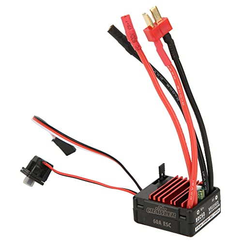 XIASABA 60A Elektrischer Geschwindigkeit Controller für gebürstete Motor 540 ideales ESC RC Ersatzteile Zubehör mit hervorragender Gaslinearität und Antriebsgefühl niedriger XIASABA 60A Elektrischer Geschwindigkeit Controller für gebürstete Motor 540 ideales ESC RC Ersatzteile Zubehör mit hervorragender Gaslinearität und Antriebsgefühl niedriger von XIASABA