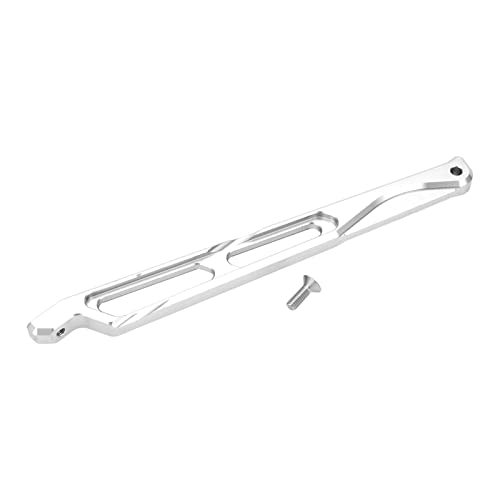 XIASABA ARRMA KRATON 6S 1/8 Aluminiumlegierung Heck -Chassis -Klammer -Upgrade -Support -Arm 3D Hohlhöhle Design für erweiterte Stabilität Direkter Ersatz -RC -Autozubehör (Silber) von XIASABA