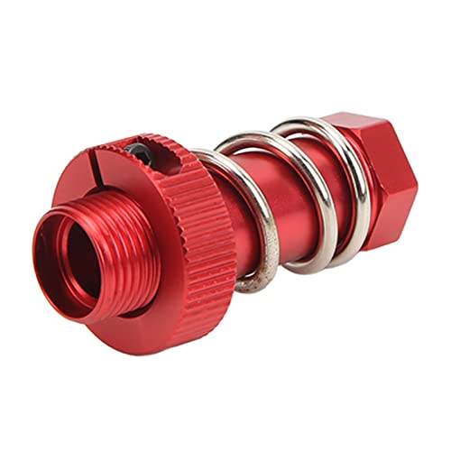 XIASABA Aluminium Legierung RC Auto Lenksäule Servo Saver Tube für Arrma 1/8 Fernbedienung Upgrade Zubehör Blau (Rot) von XIASABA