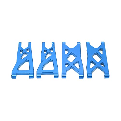 XIASABA Aluminium Legierung vorne und hinten Aufhängung Arme für ARRMA Senton 1/10 RC Auto blau (Blau) von XIASABA