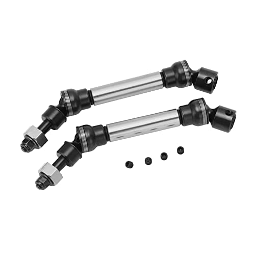 XIASABA Aluminium Upgrade Stahl Legierung Getriebe RC Vorderachse Kit für ARRMA 1/10 3S Senton Big Rock Granit 1/10 Maßstab RC Auto (Silbergrau) von XIASABA