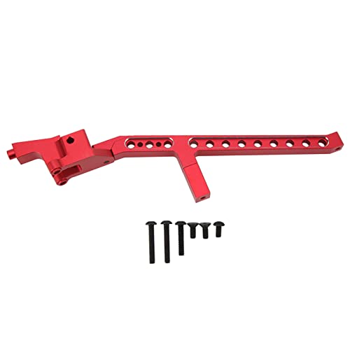 XIASABA Aluminiumlegierung Heck -Chassis -Klammer -Stütze SLEDG 1/8 RC -Auto (Rot) von XIASABA