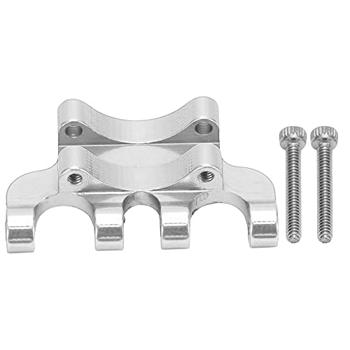 XIASABA Aluminiumlegierung-Hinterachsträger-Upgrades verbessern die Leistung für Axial SCX24 Perfect Design RC-Auto (Silber) von XIASABA