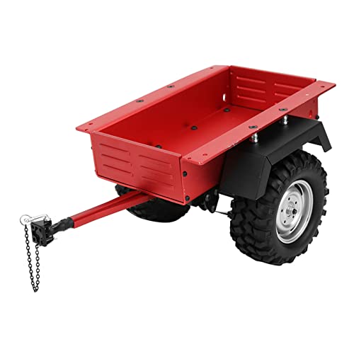 XIASABA Aluminum -LEGRUCKTURAUTHAHR -Auto hochsimuliert RC Autofahrzeugmodell Kinderspielzeug Spielzeug (Rot) von XIASABA