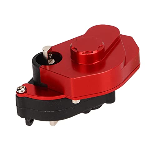 XIASABA Axial SCX24 AXI90081 Deadbolt Upgrade-Getriebe aus Aluminium Legierung und Kunststoff RC-Auto-Getriebe für 1/24 JLU Enduro24 Hochleistungs-Quiet antrieb von XIASABA