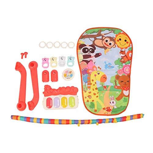 XIASABA Baby Kick Klavierkindmatte mit Cartoon -Waldtiermuster mit musikalischen Lichtern und Rasseln für das Spielen von Säuglingen und die Entwicklung von Handaugenkoordination XIASABA Baby Kick Klavierkindmatte mit Cartoon -Waldtiermuster mit musikalischen Lichtern und Rasseln für das Spielen von Säuglingen und die Entwicklung von Handaugenkoordination von XIASABA