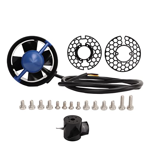 XIASABA Black RC Underwater Thruster Brushless ROV Remote Operated Vehicle RC Ship Thruster High Strength Housing Water Cooled Heat Dissipation Drive Motor Anti Water von XIASABA