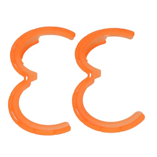 XIASABA Drohnen-Propellerschutz, Schutzstoßfängerring, Aufprallschutz, Avata 2, starke Flexibilität, Stabilität (Orange) von XIASABA