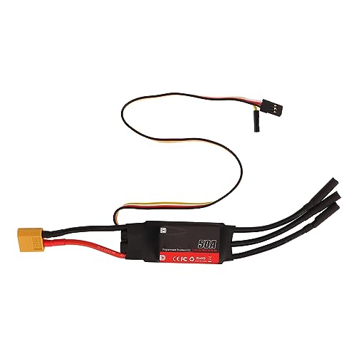XIASABA Flugzeug Elektrischer Geschwindigkeit Controller mit 32 -Bit -Prozessor Multiple Schutz ideal für RC Fixed Flügel Drohne Hochleistungsprozessor Independent Design XIASABA Flugzeug Elektrischer Geschwindigkeit Controller mit 32 -Bit -Prozessor Multiple Schutz ideal für RC Fixed Flügel Drohne Hochleistungsprozessor Independent Design von XIASABA