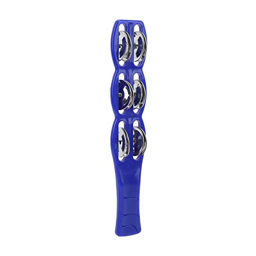 XIASABA Handglocke Babyrassel Interaktion Zweireihig Sechs Glockenbrett Becken Kinder Lernspielzeug von XIASABA