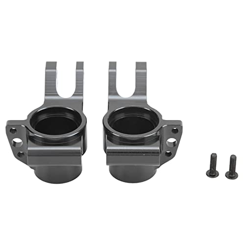 XIASABA Hinteracherhalterung Aluminiumlegierung für Arrma Kraton 6s 1/8 RC Car 2pcs Schwarz (Schwarz) von XIASABA