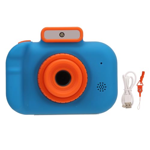 XIASABA Kids CAMAEN HD 40MP Dual -Kamera mit Nachtsicht 2.0 -Zoll -IPS -Display 600mAh USB wiederaufladbare Kinder Digitale Videokamera Unterstützt Fotos und Videos mit (Blau) von XIASABA