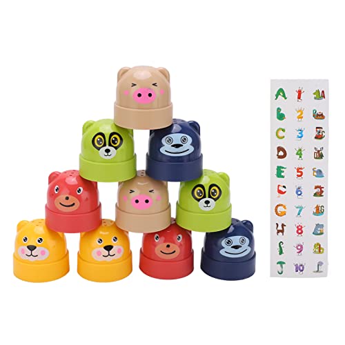 XIASABA -Kinder Stapelbecher Spielzeugset Broken Desktop Stacking Tower Toys für 3+ von XIASABA