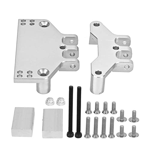 XIASABA Metal -LENNUNGSGRANKLAGE SERVO MOUNTTION FÜR MN86 1/12 RC CAR MODIFIZIERTE Accessoires Silber (Silber) von XIASABA