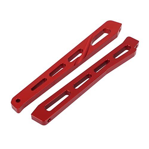 XIASABA Metal RC RC Heck -Chassis -Klammer Aluminium -Legierung Support -Upgrades Teil für ARRMA RC -Auto (Rot) von XIASABA