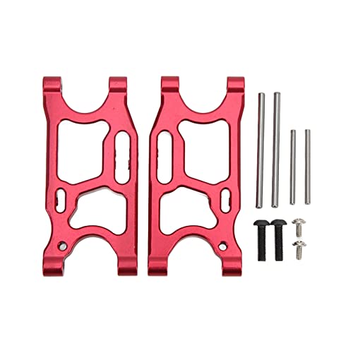 XIASABA Metall Aluminium Heckschwingarm für Wltoys 144001 124018 124019 und LC Racing 1/14 RC -Auto -Upgrade -Teile Blau (Red) von XIASABA