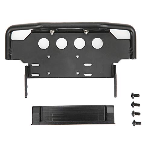 XIASABA Metall RC Vordere untere Stoßstange Ersatzzubehör Teile Passend für TRAXXAS G500 G63 (Schwarz) von XIASABA