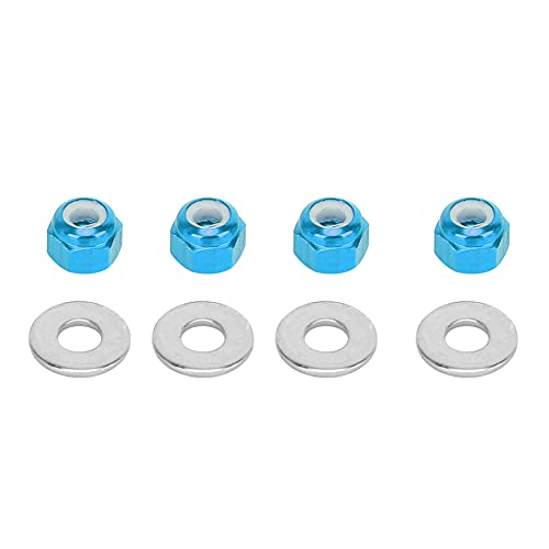 XIASABA Neuer hochwertiger Ersatz -RC -RC -Whex -Lock -Verriegelungsmutter für Wltoys 1/14 144001 RC -Auto und andere Spielzeuge (Blue A949-49r) von XIASABA